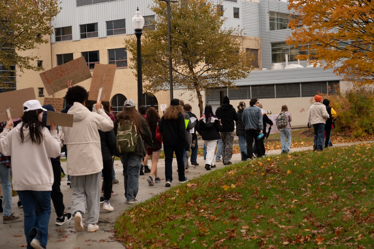 PHOTO GALLERY: Students 'rise up,' voice concerns about Compact for Academic Excellence in Higher Education