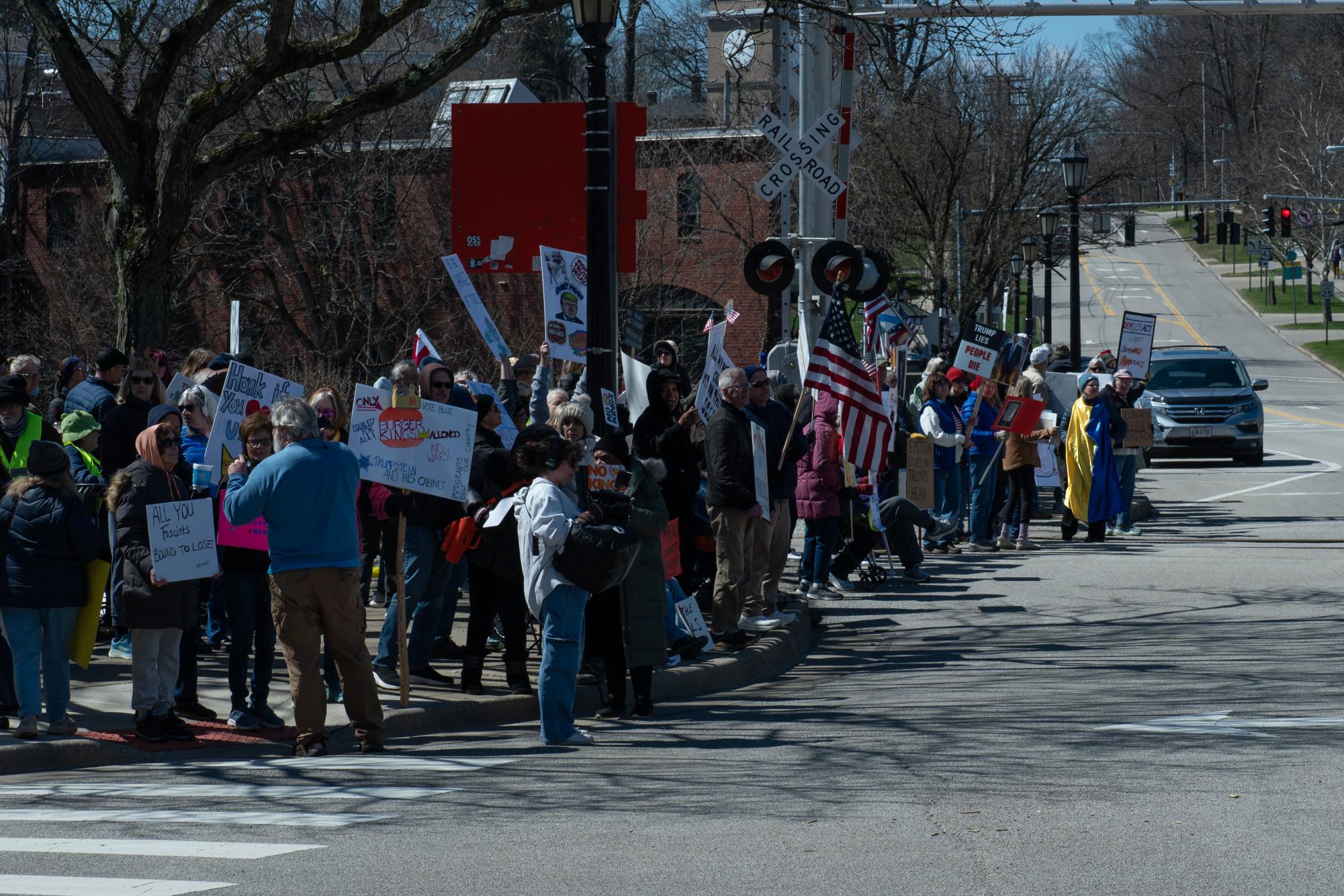 Photo Gallery: Kent 'No Kings' Protestors Show off Anti-Authoritarian Messages