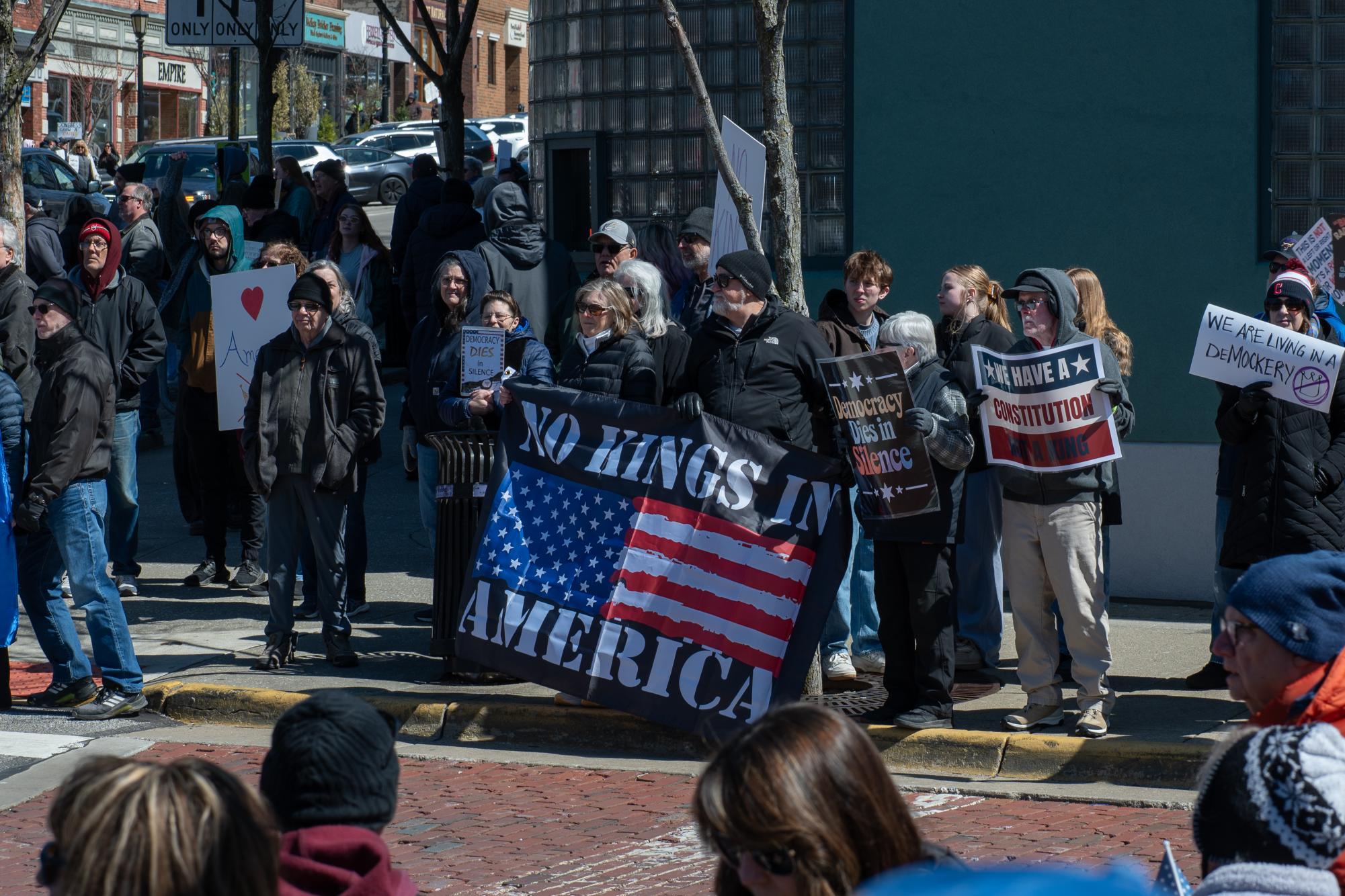 Photo Gallery: Kent 'No Kings' Protestors Show off Anti-Authoritarian Messages