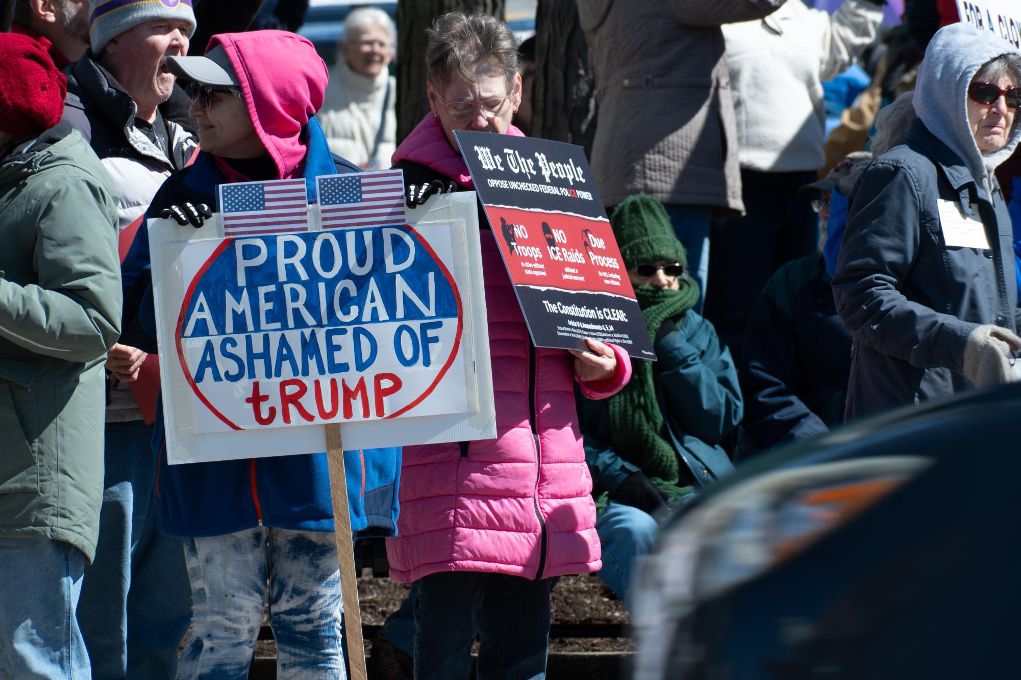 Photo Gallery: Kent 'No Kings' Protestors Show off Anti-Authoritarian Messages