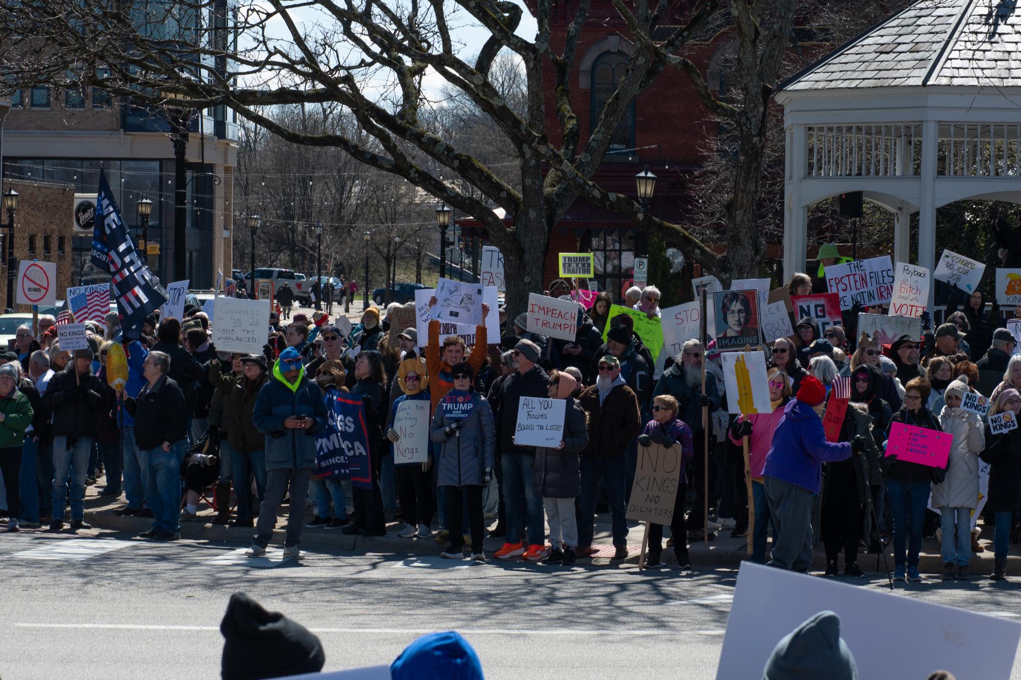Photo Gallery: Kent 'No Kings' Protestors Show off Anti-Authoritarian Messages