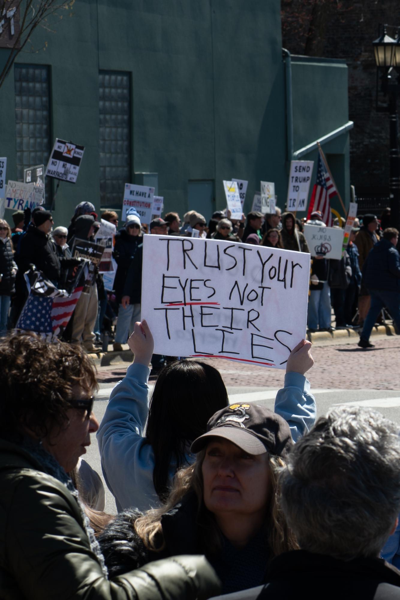 Photo Gallery: Kent 'No Kings' Protestors Show off Anti-Authoritarian Messages