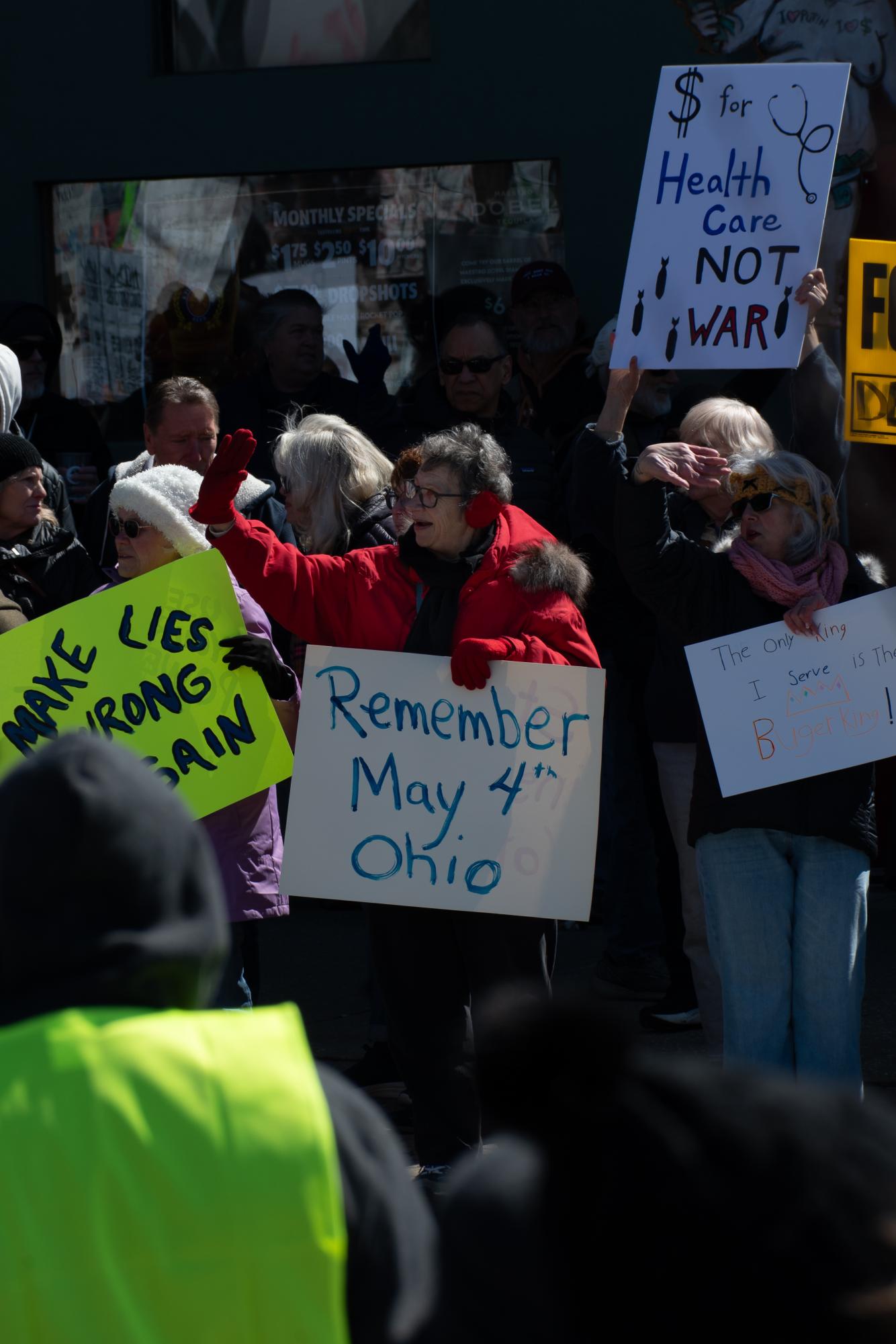 Photo Gallery: Kent 'No Kings' Protestors Show off Anti-Authoritarian Messages