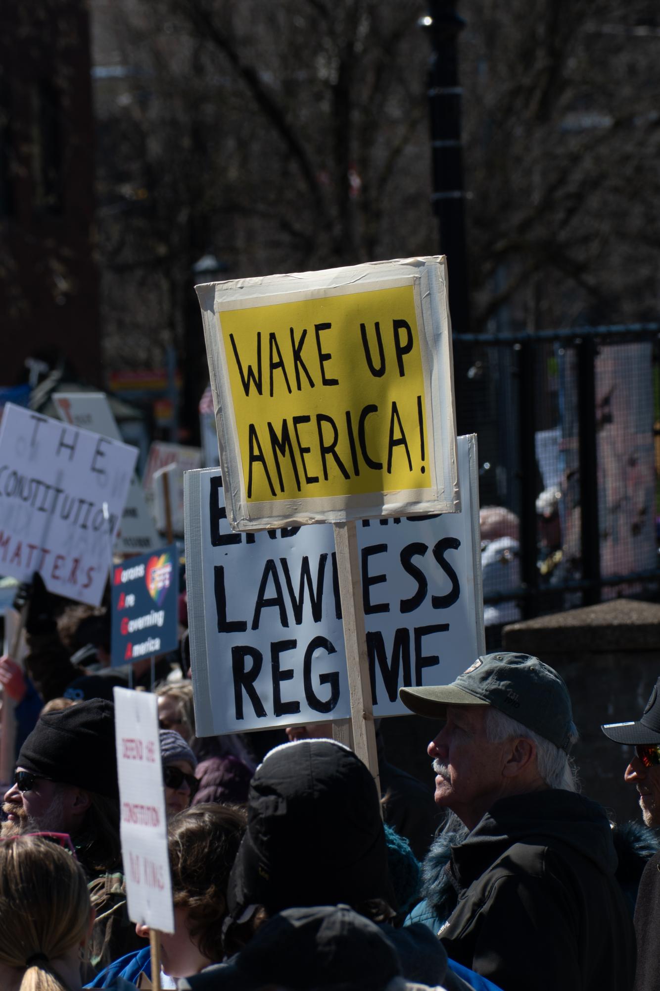 Photo Gallery: Kent 'No Kings' Protestors Show off Anti-Authoritarian Messages