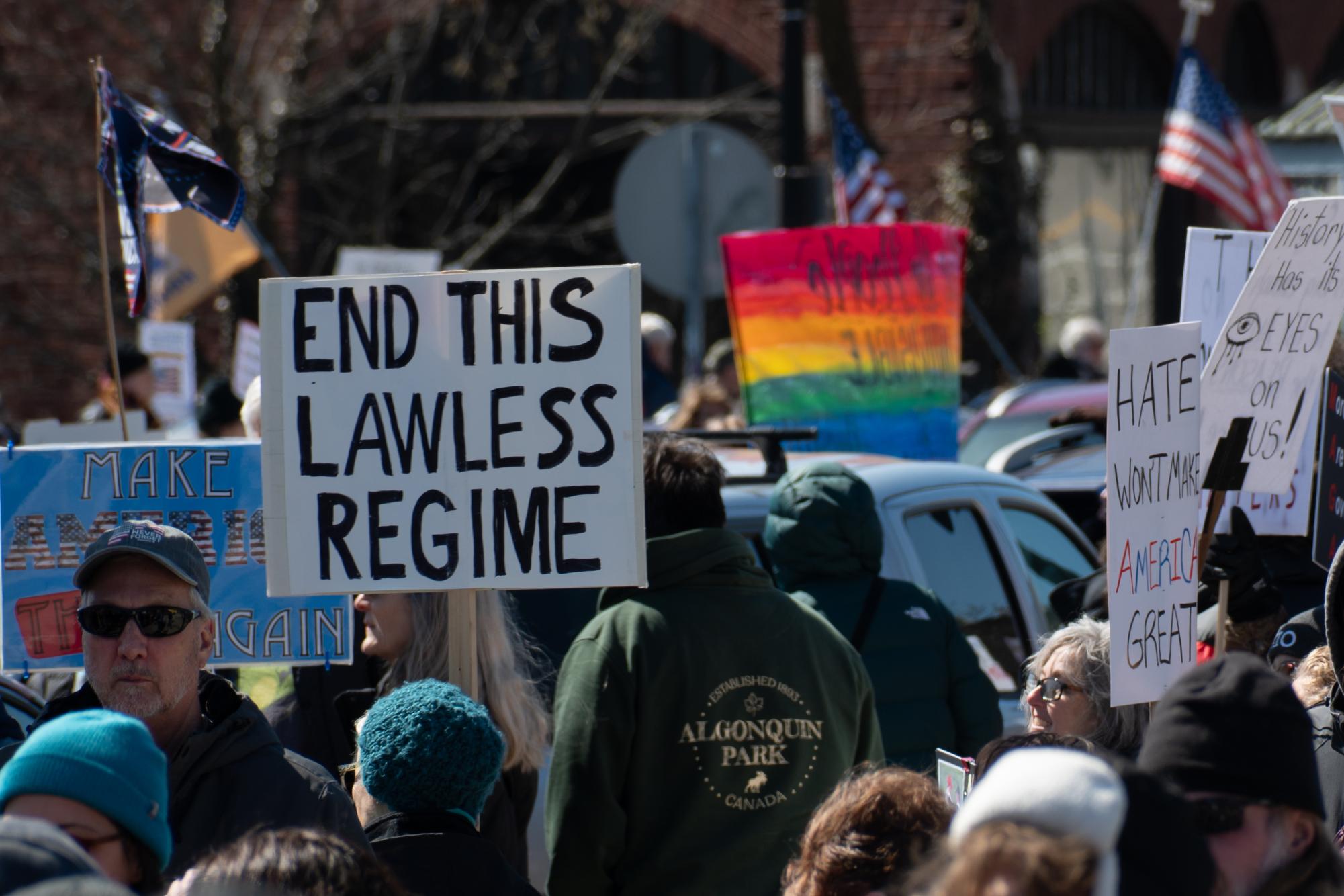 Photo Gallery: Kent 'No Kings' Protestors Show off Anti-Authoritarian Messages