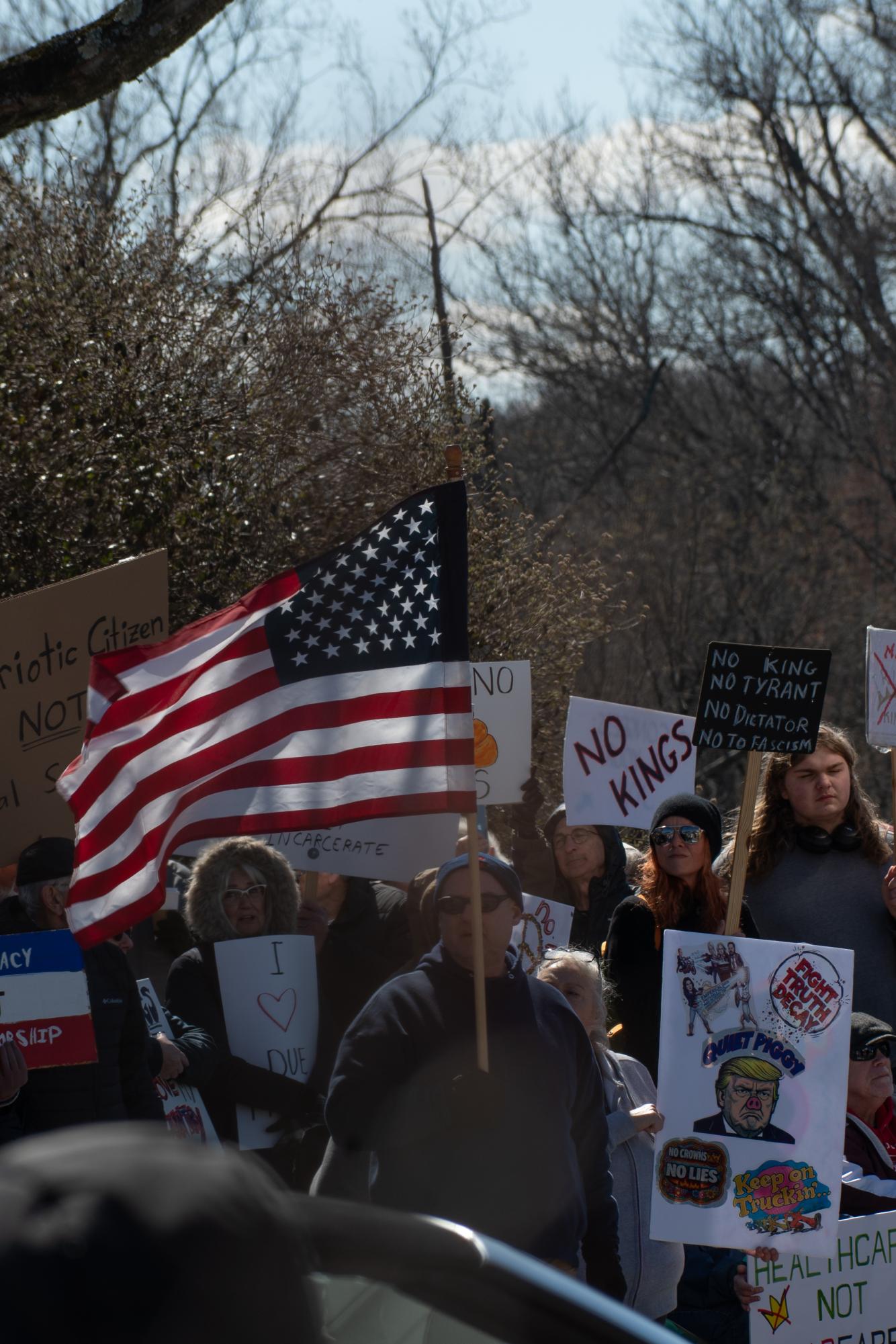 Photo Gallery: Kent 'No Kings' Protestors Show off Anti-Authoritarian Messages