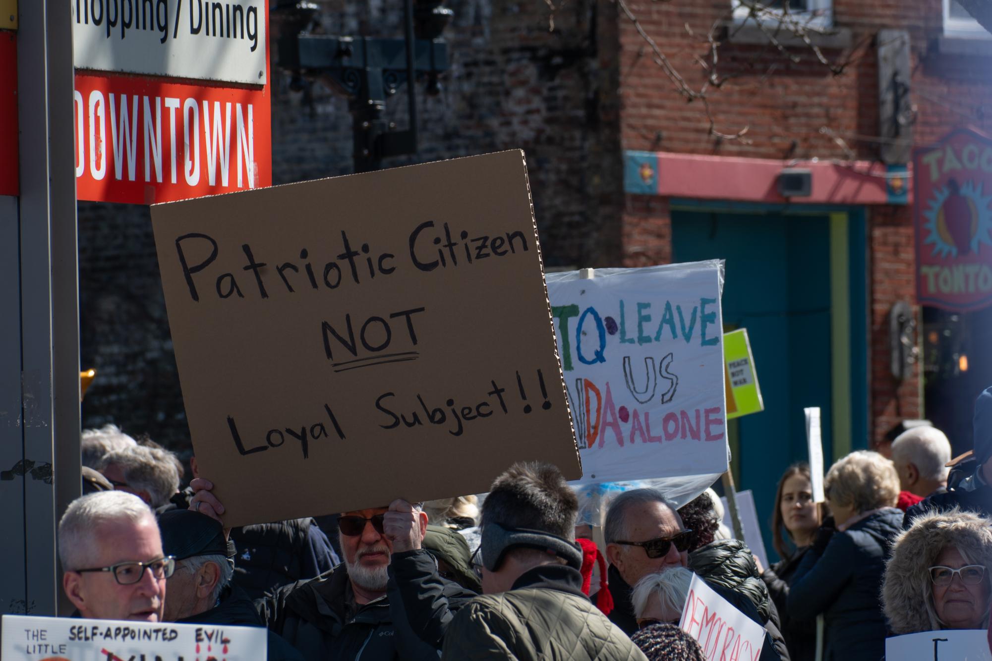 Photo Gallery: Kent 'No Kings' Protestors Show off Anti-Authoritarian Messages