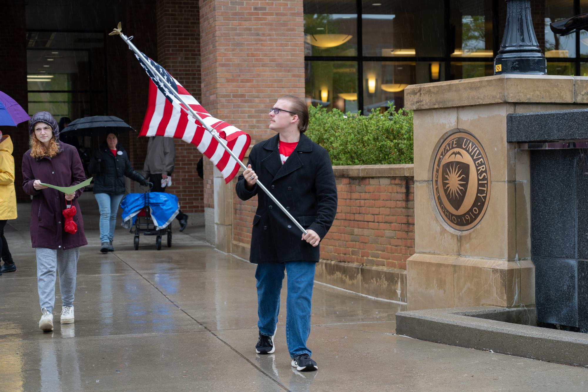 Kent State Joins Ohio OSA Chapters in May Day Demonstration