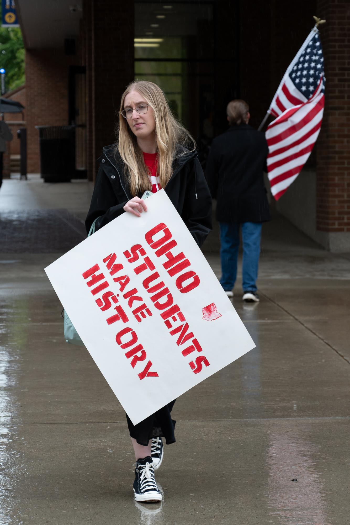 Kent State Joins Ohio OSA Chapters in May Day Demonstration