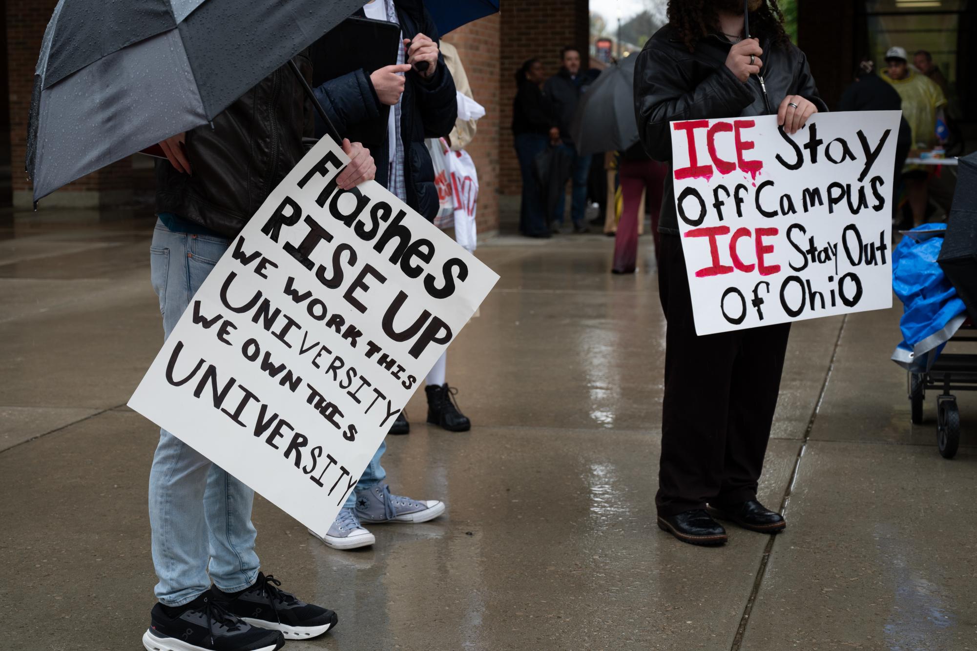 Kent State Joins Ohio OSA Chapters in May Day Demonstration