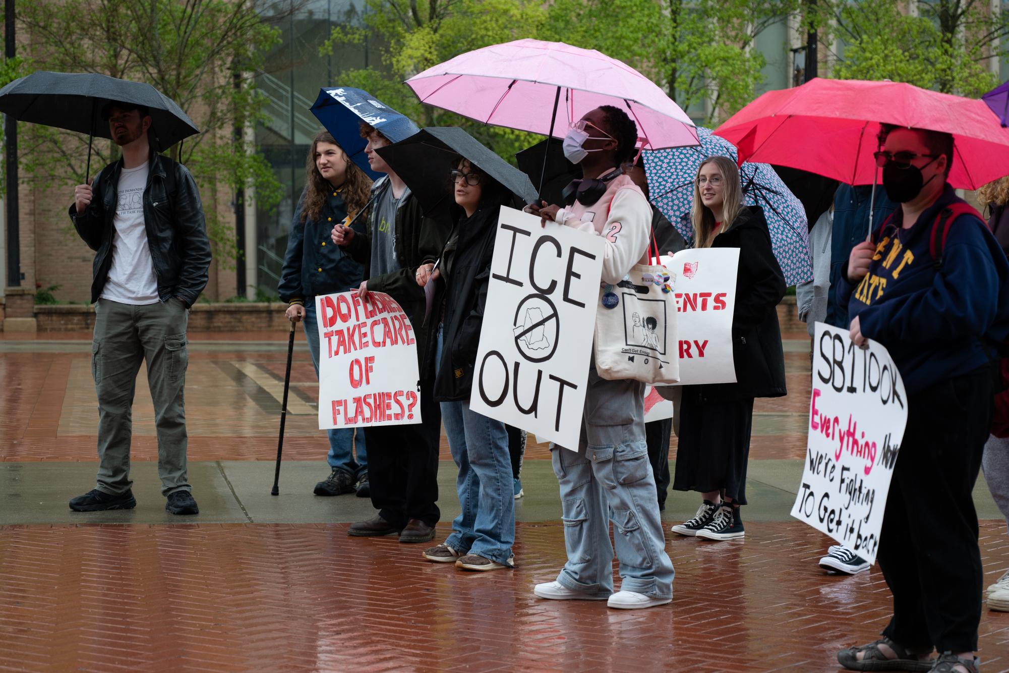 Kent State Joins Ohio OSA Chapters in May Day Demonstration