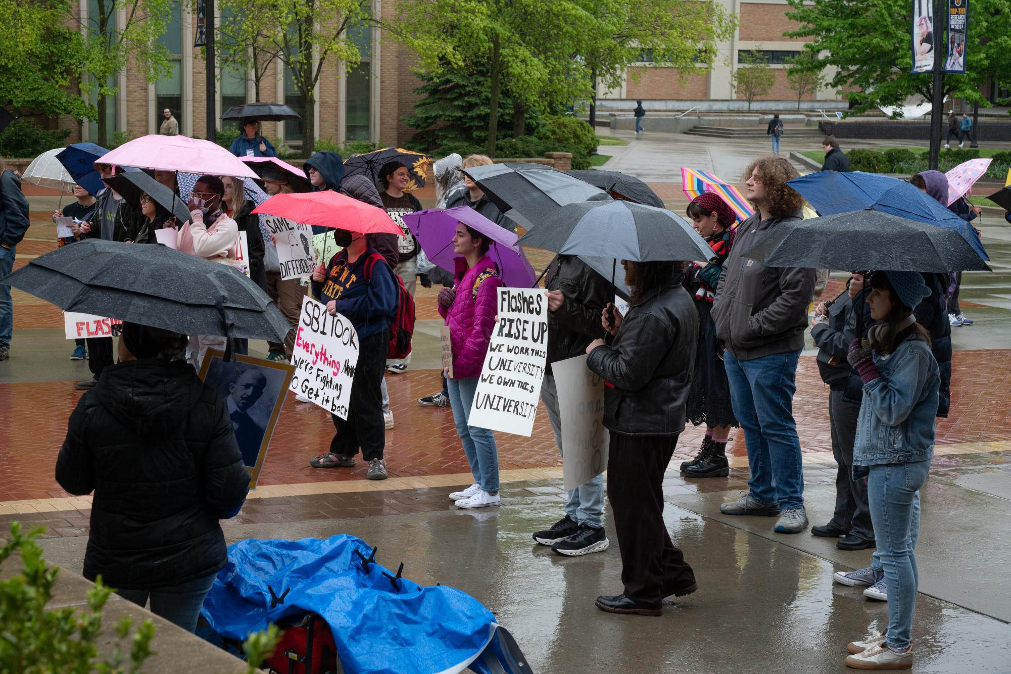 Kent State Joins Ohio OSA Chapters in May Day Demonstration